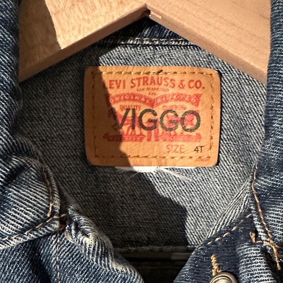 Levi’s Blue Denim Jacket for Kids - Picture 2 of 3